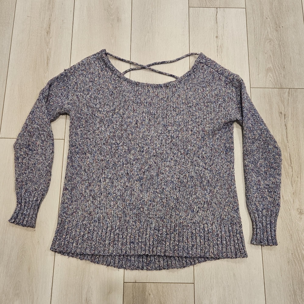 American Eagle Outfitter rainbow sweater, small